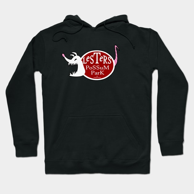 Lester's Possum Park Hoodie by RobotGhost